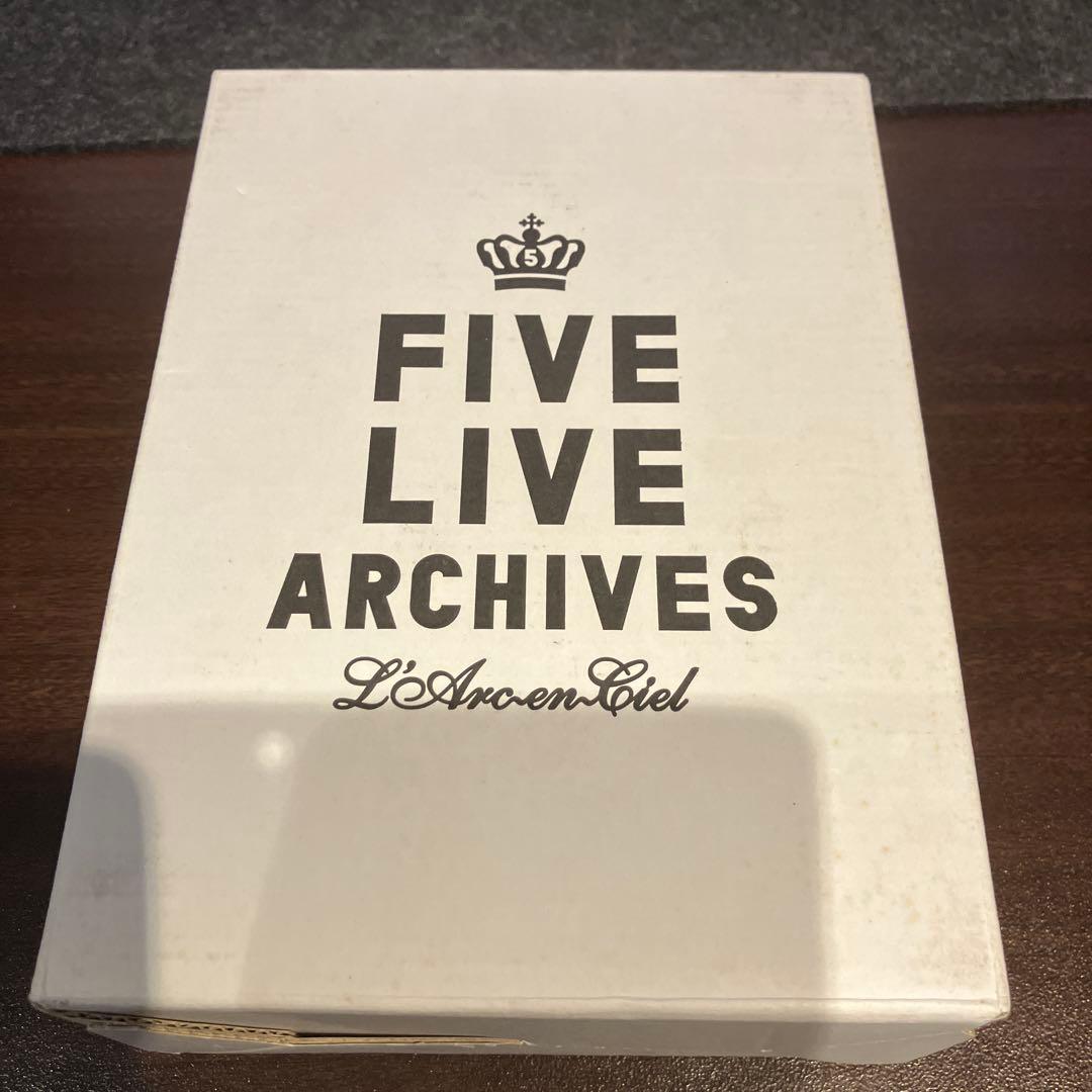 L'Arc～en～Ciel/FIVE LIVE ARCHIVES〈完全生産限定a