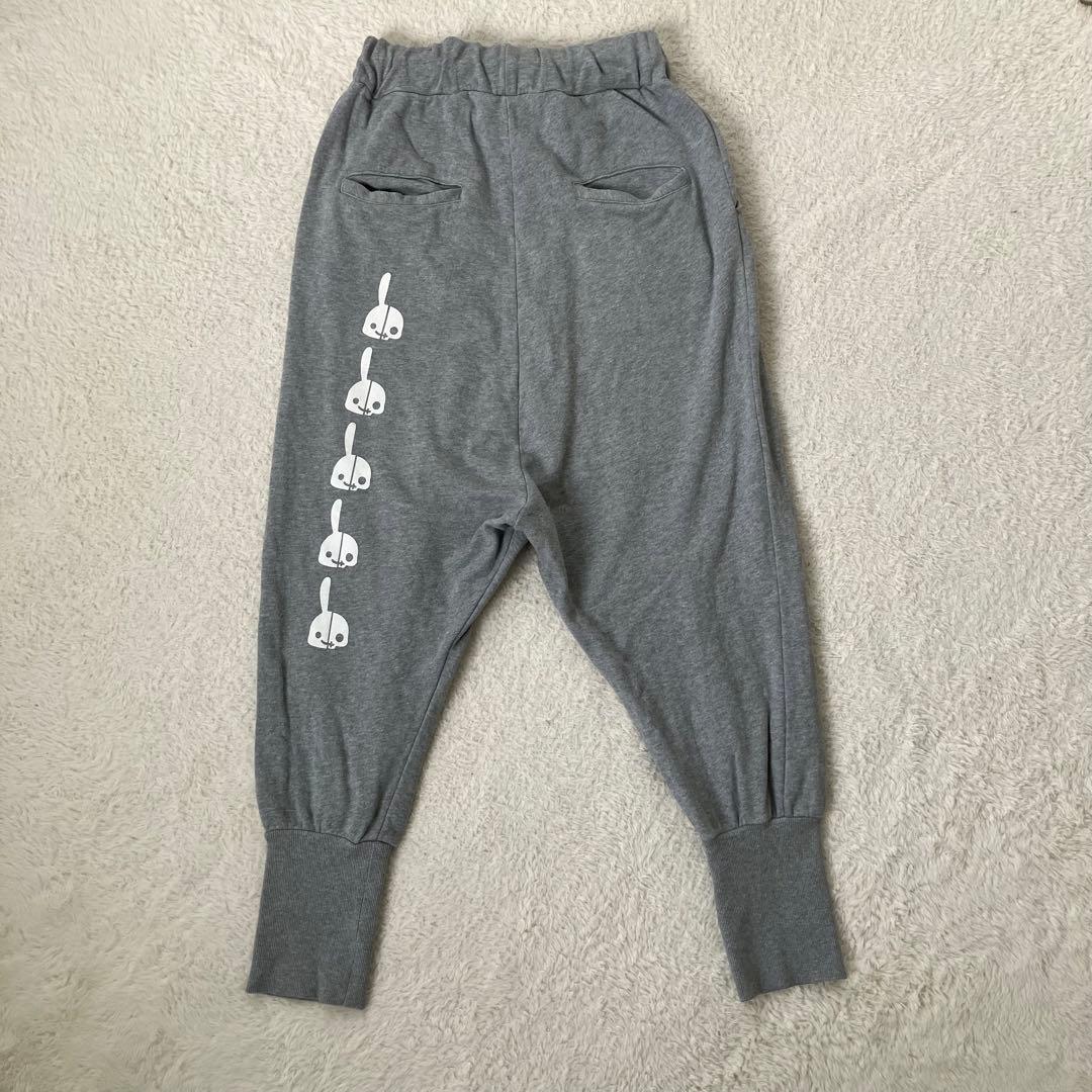 完売品 CUNE 23ss ウサギがいる DDDC裏毛サルエルパンツ