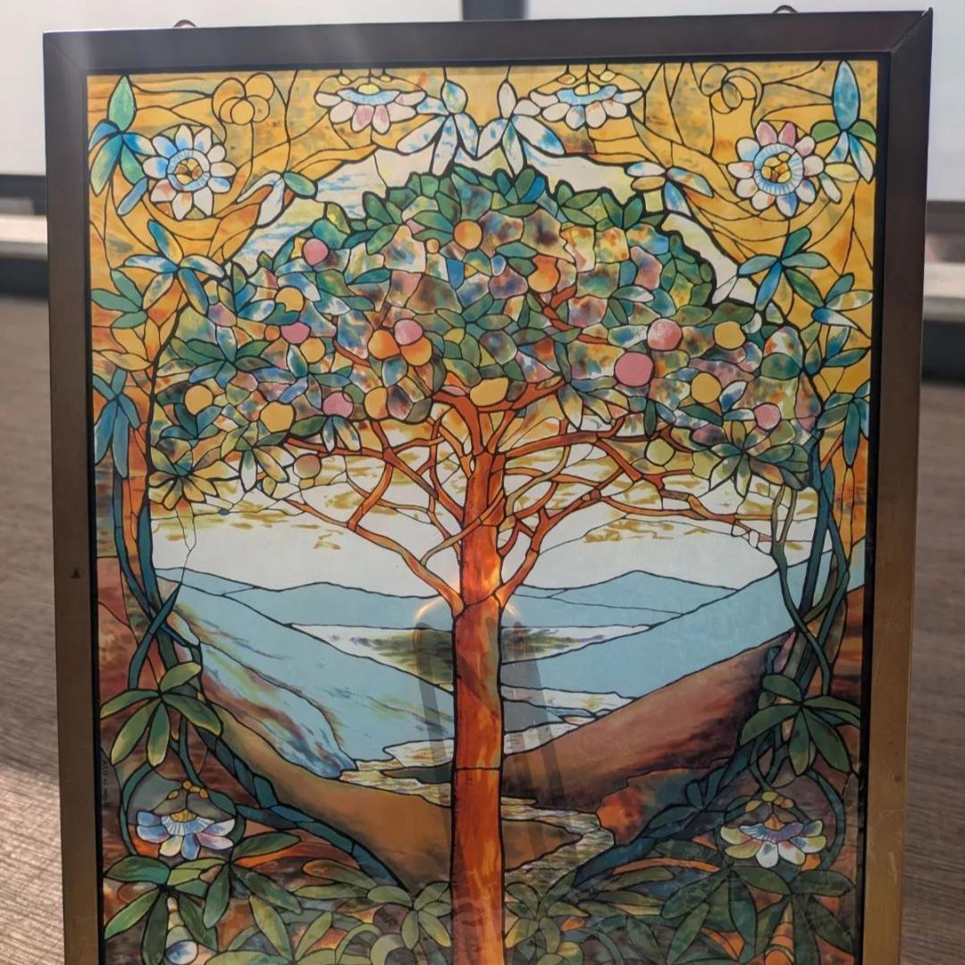 ルイス C ティファニー ステンドグラス 生命の樹 グラスマスターズ社
