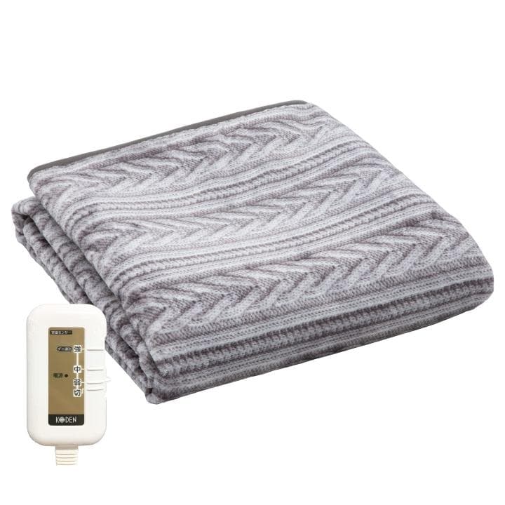電気毛布 掛け 敷き 188×130cm フランネル 室温センサー 抗ウイルス