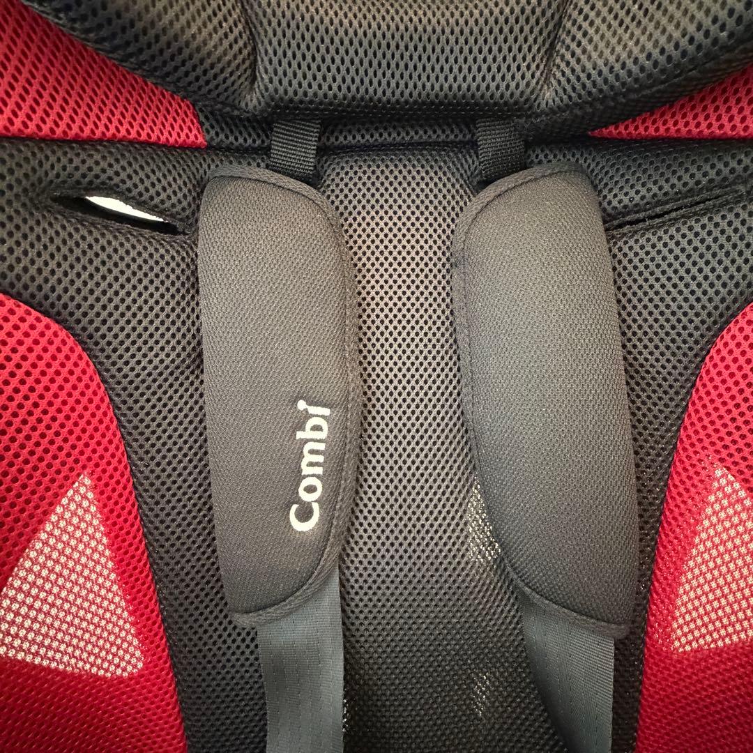 美品 コンビ ジョイトリップ エアスルー GG レッド