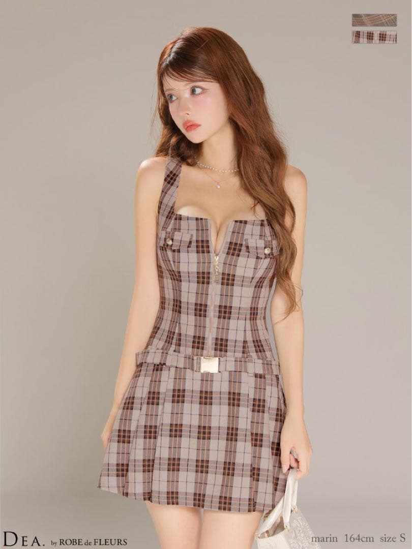 ディア バイ ローブドフルール ドレス