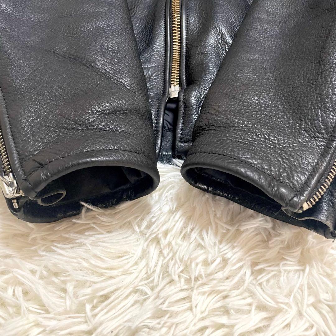 ✨極美品✨KADOYA シングルライダース ブラック ライナー付 XLサイズ