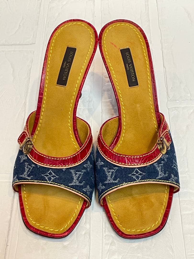 【良品】LOUIS VUITTONルイヴィトン　ミュール　❤︎