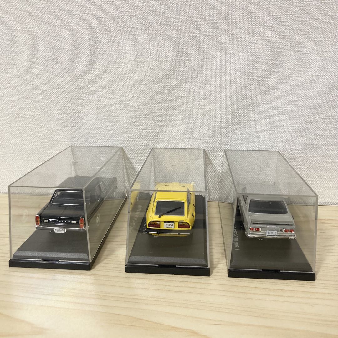 1/43Nissan日産3点　国産名車コレクション1967 1971 1978