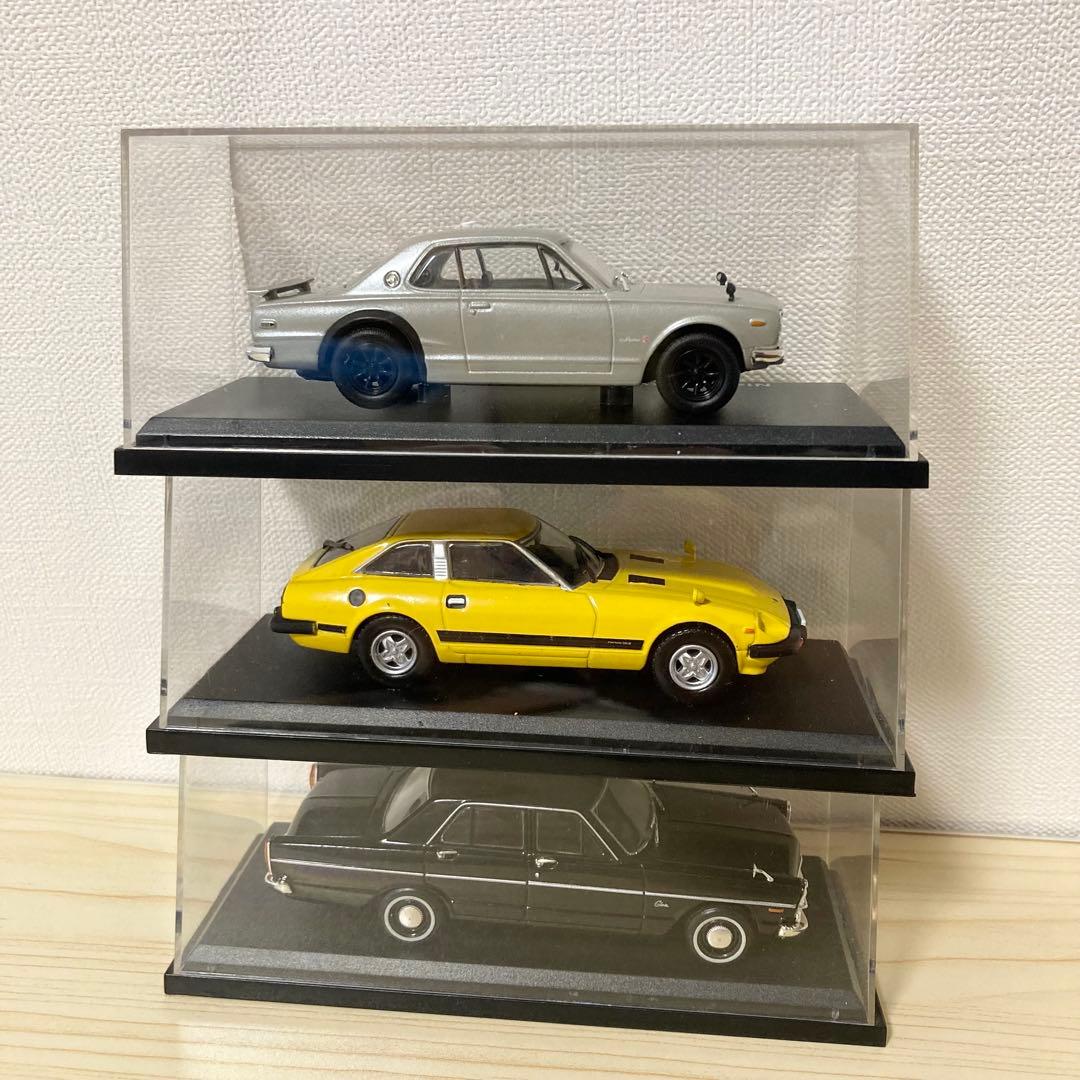 1/43Nissan日産3点　国産名車コレクション1967 1971 1978