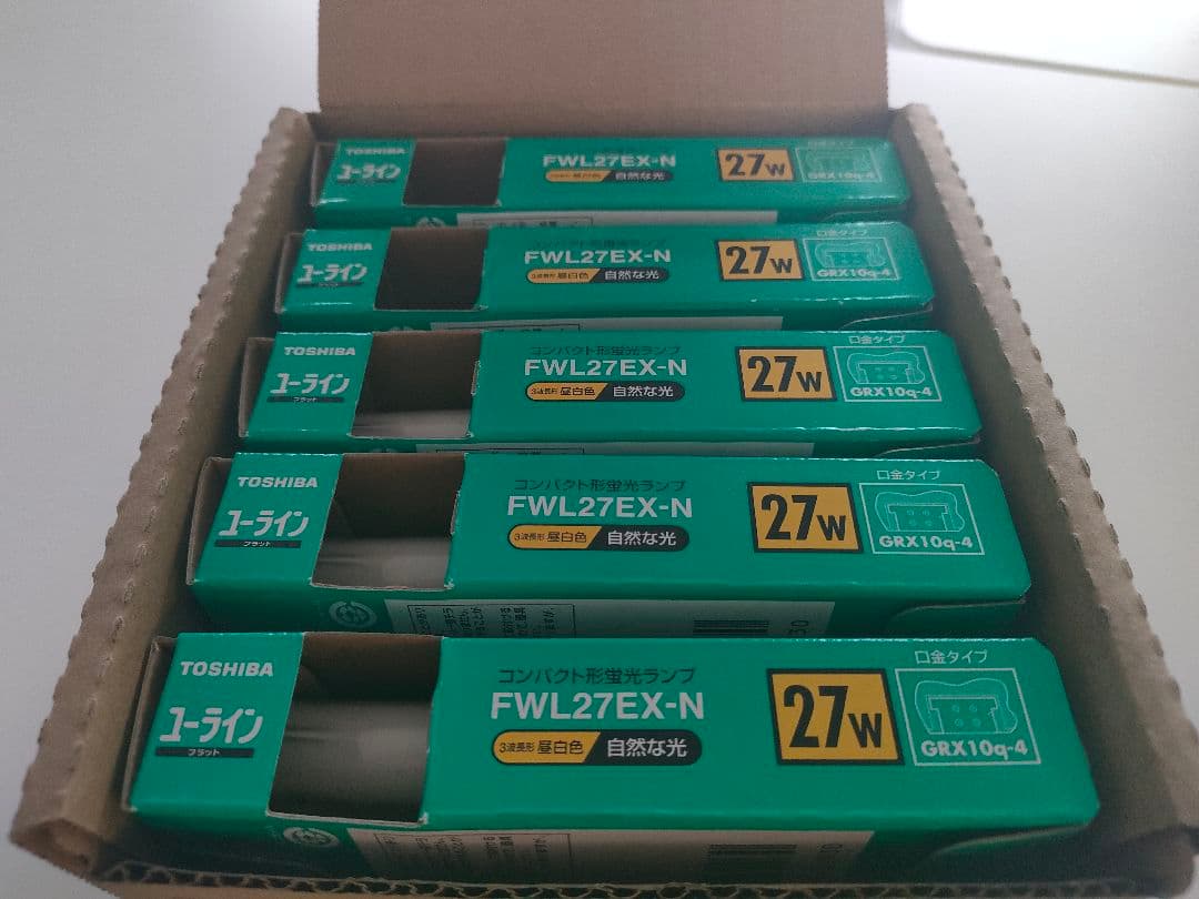 まるとなかTOSHIBA FWL27EX-N×10