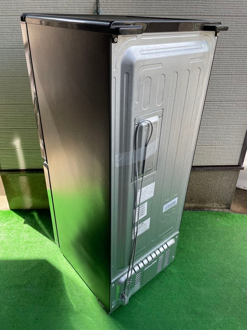 811 ハイアール 148L おしゃれブラック2ドア冷蔵庫 一人暮らし 単身