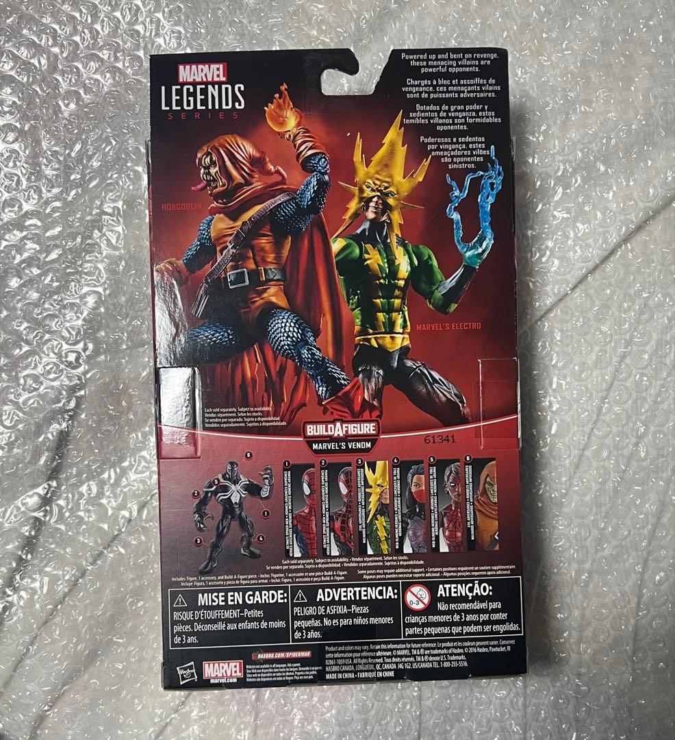 マーベルレジェンド エレクトロ スパイダーマン marvel legends