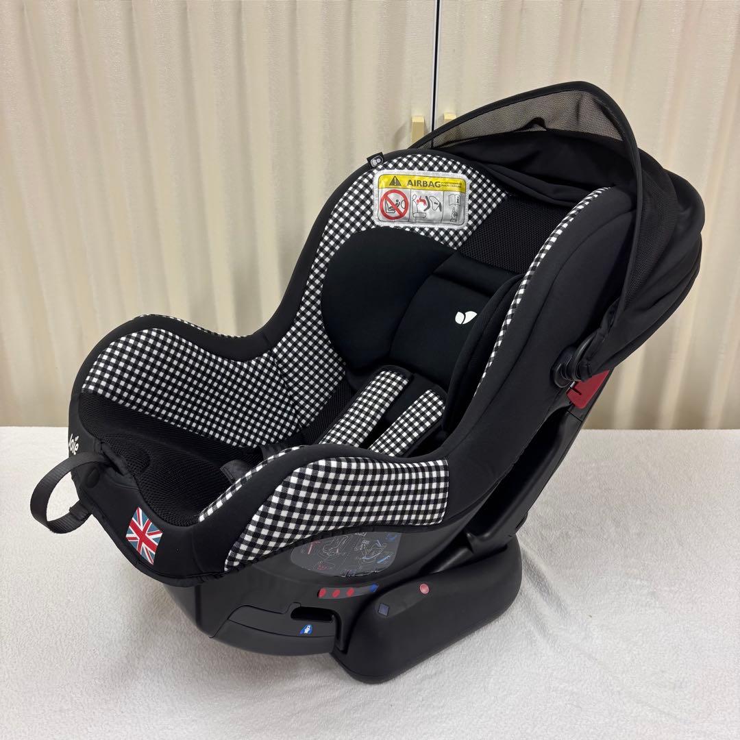 クリーニング済　☆美品☆　ジョイー　チルト　黒ギンガムチェック　幌付