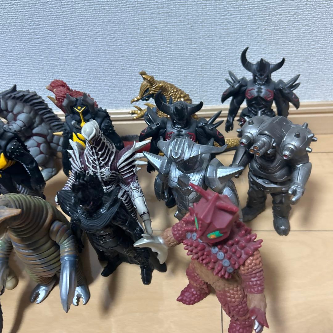 ウルトラマンメビウス怪獣ソフビ22体セット
