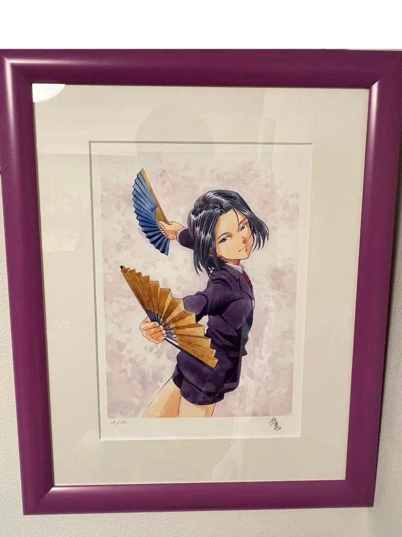 サクラ大戦　九条昴　リトグラフ　マンハッタンに輝く星〜昴〜