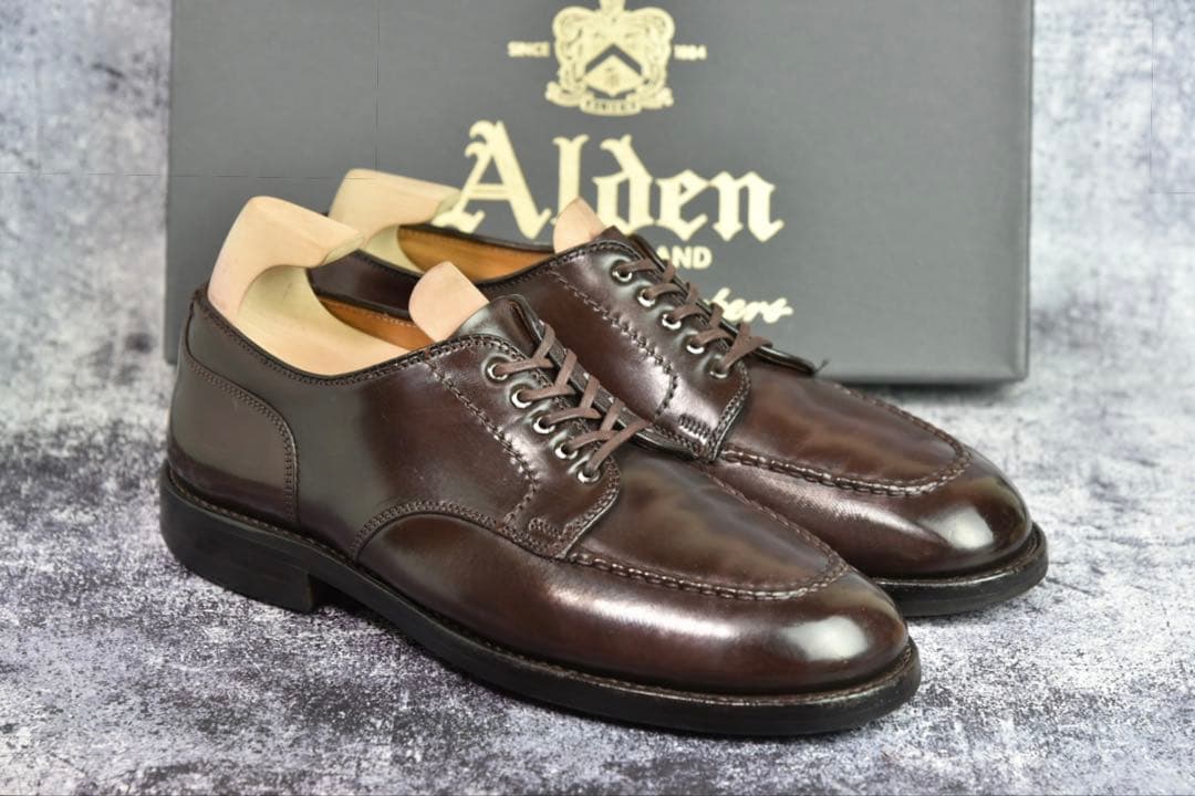 オールデン　コードバン　2490　タンカーOX　6.5D　ミリタリーラスト