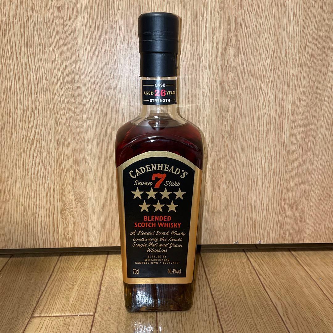 ケイデンヘッド ７スターズ26年 ブレンデッドスコッチウイスキー700ML