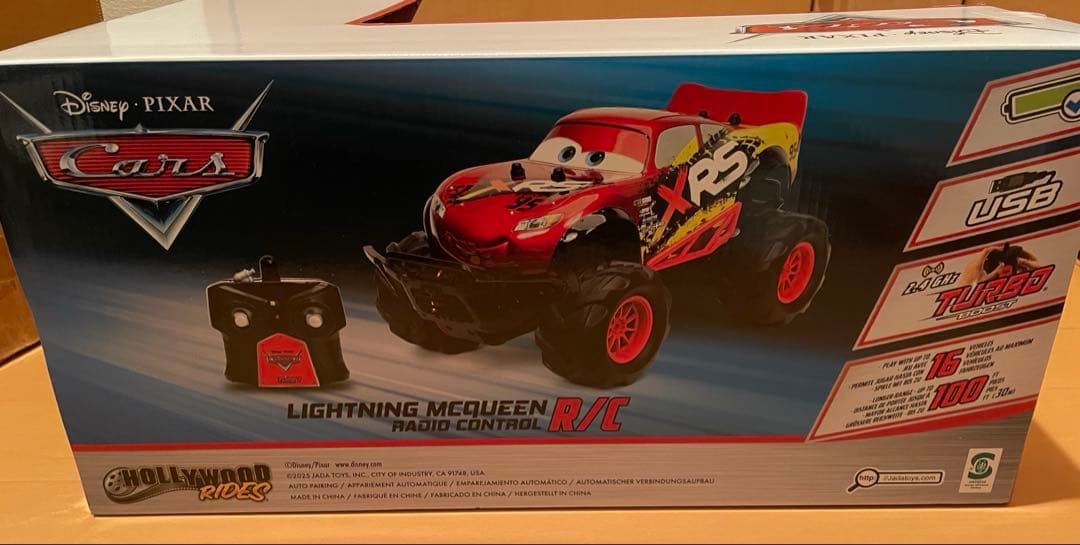 Jada Toys ライトニング　マックィーン　ラジコン　モンスタートラック