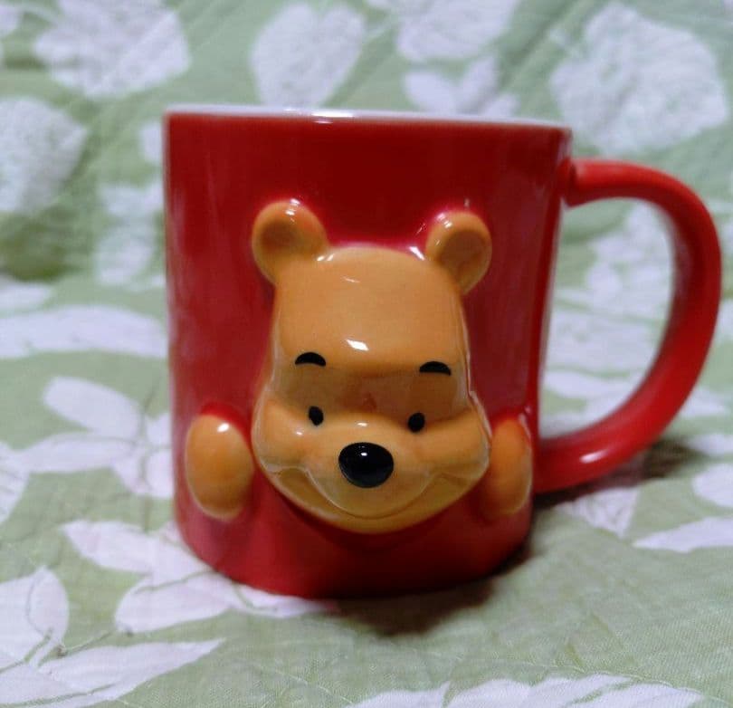 ディズニー　プーさん　希少　廃盤　入手困難　激レア　ヴィンテージ　レトロ　マグ