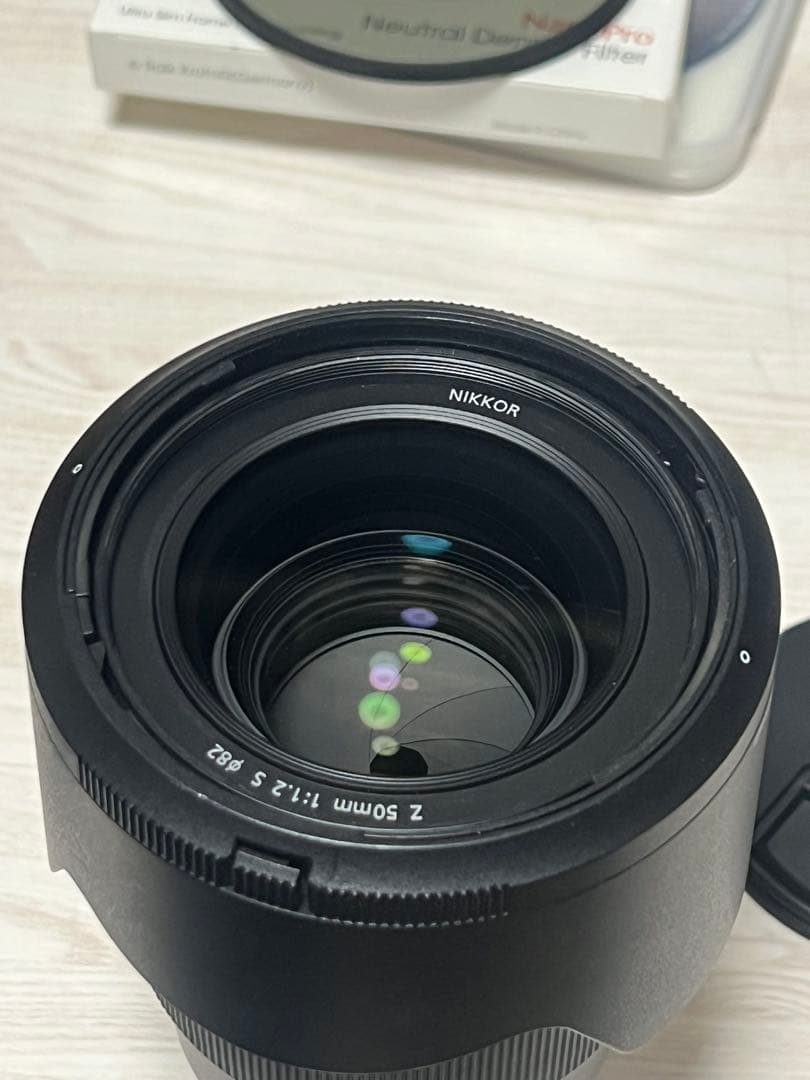 Nikon Z 50mm f/1.2 S 単焦点レンズ（美品・一部傷あり）
