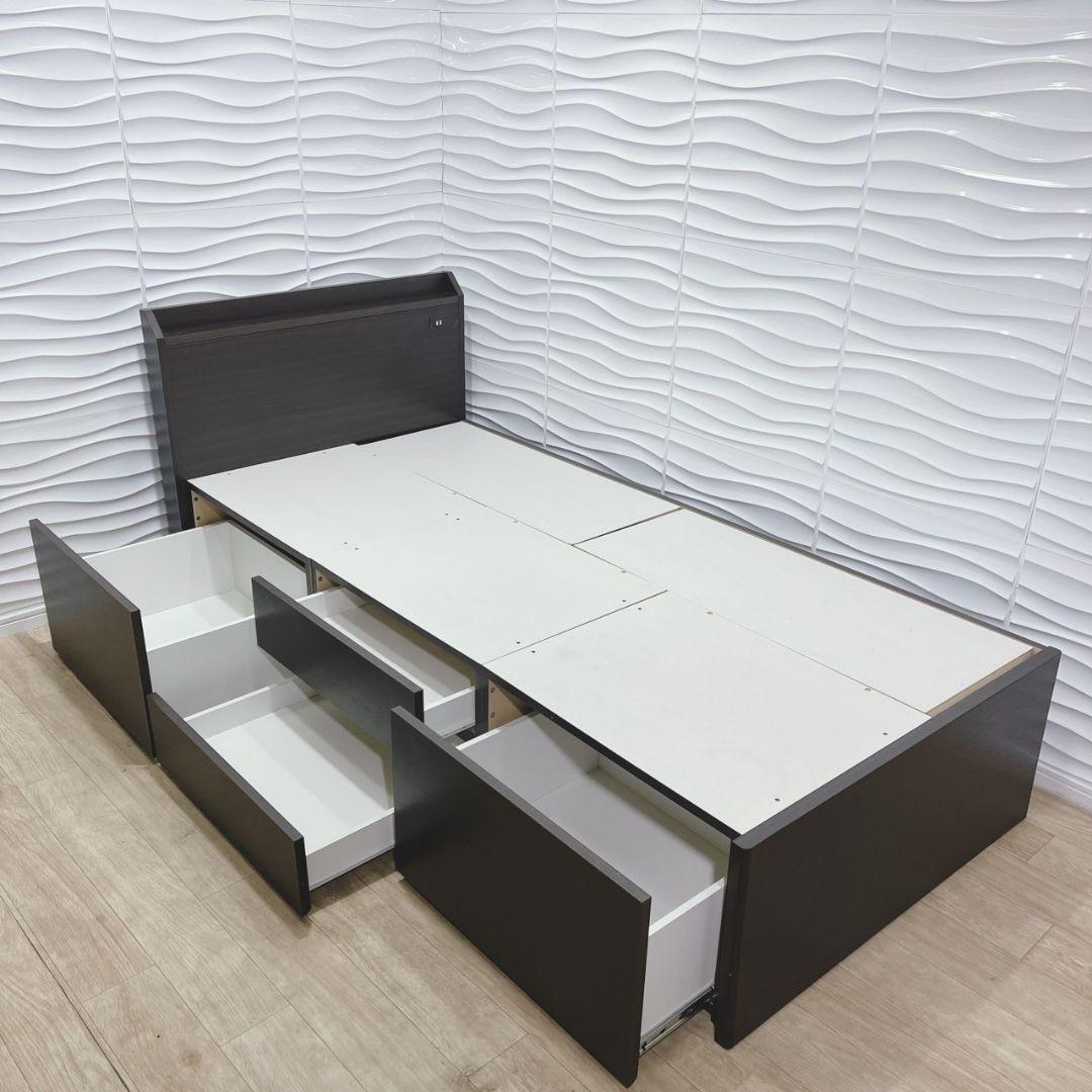 ◇ニトリ◇ベッドフレーム◇シングル◇コンセント収納付◇大阪兵庫京都奈良滋賀和歌山