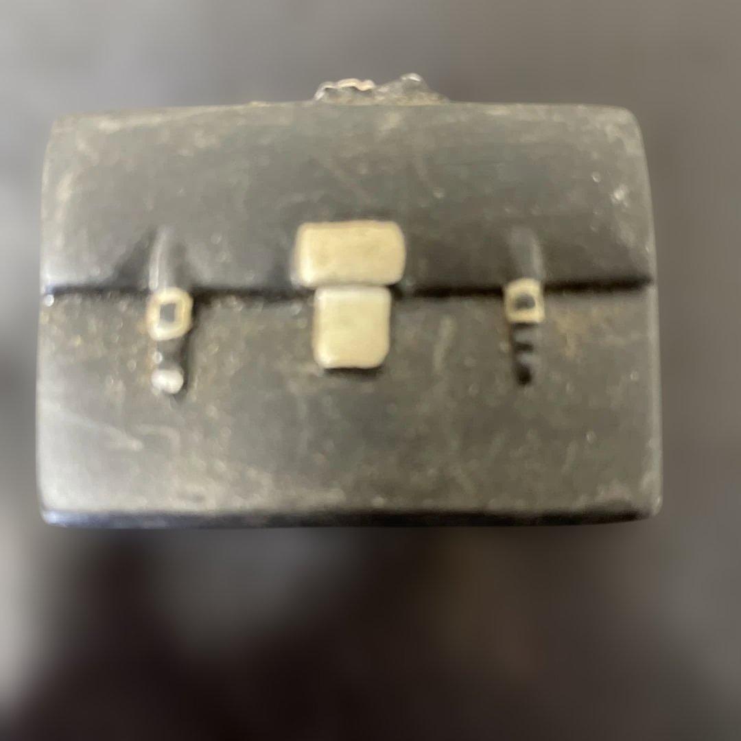 ミニチュアトランク 黒色13-809