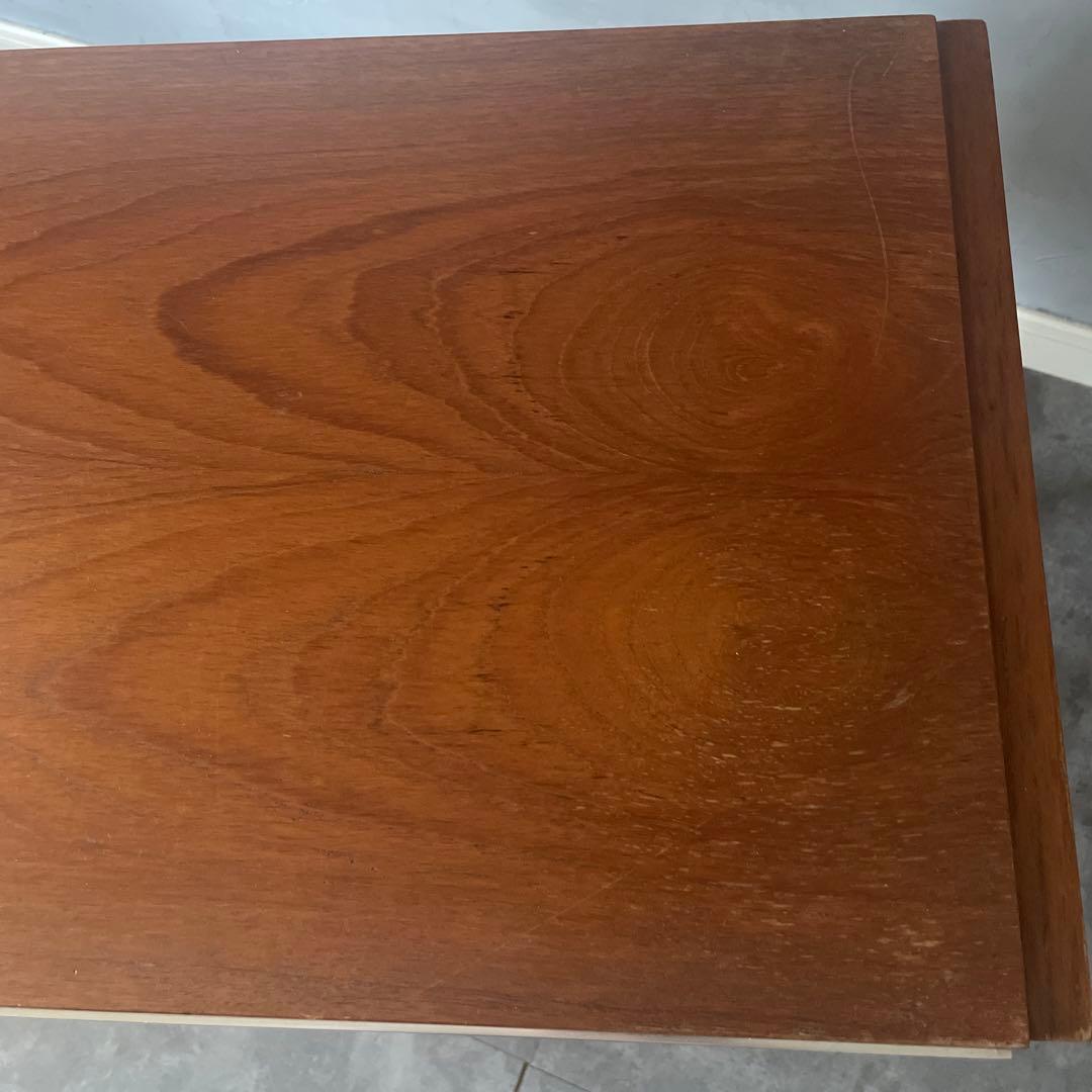 vintage euro　チーク サイドテーブル　ソーイングテーブル　チェスト