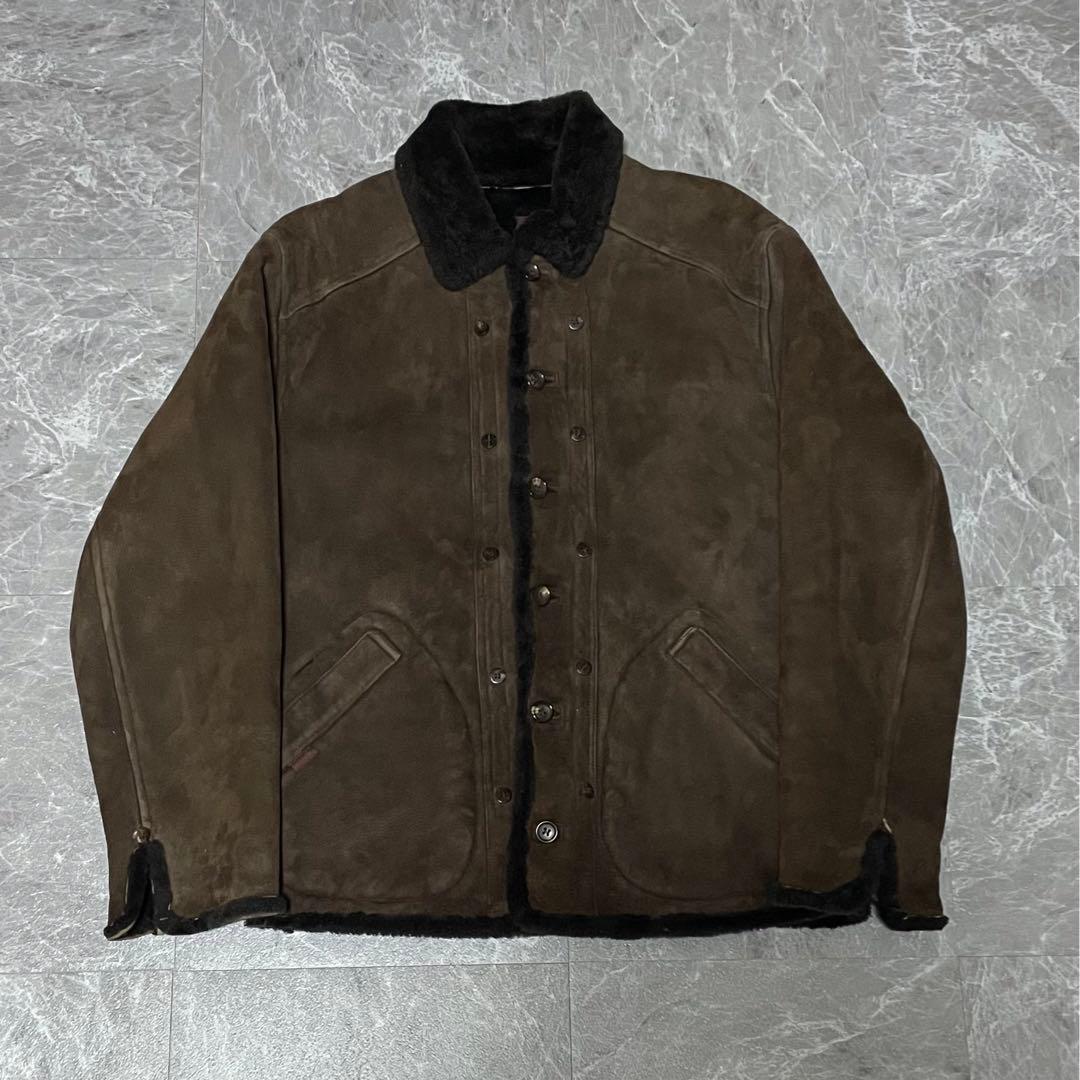 る*と様 Papas パパス ムートンジャケット　シープスキン