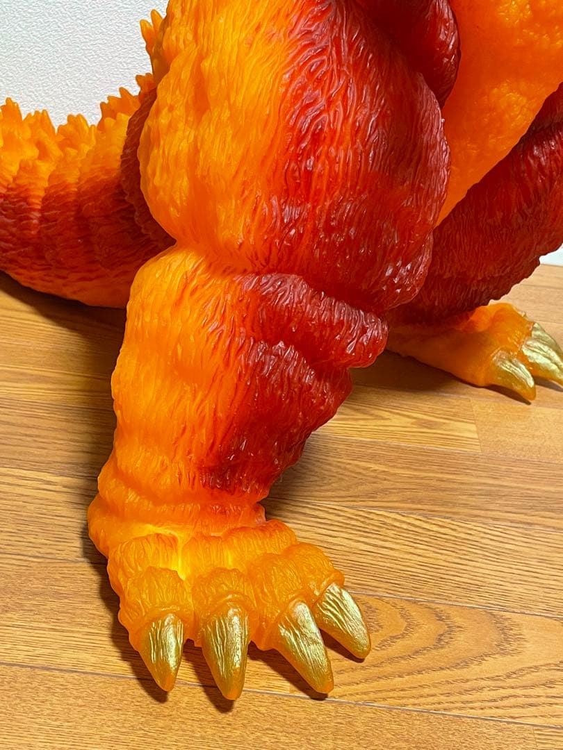 バンダイ 超大級 ゴジラ ファイナルプレミアム バーニングゴジラ 愛蔵版 ソフビ