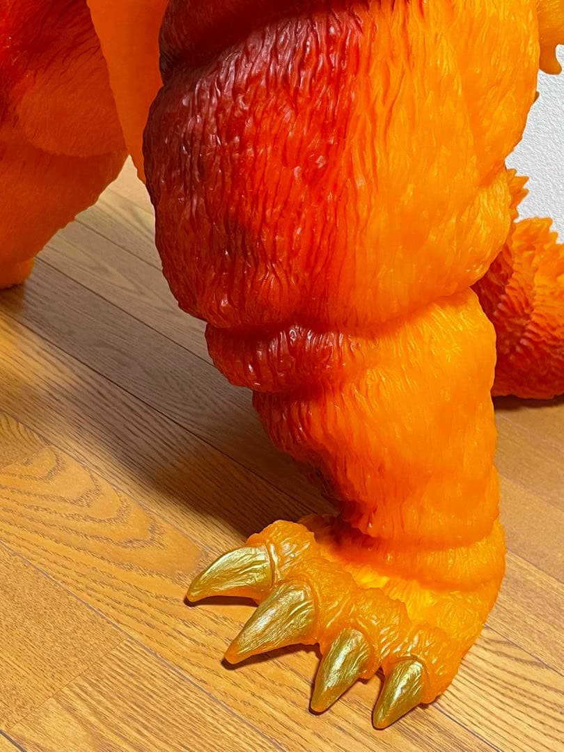 バンダイ 超大級 ゴジラ ファイナルプレミアム バーニングゴジラ 愛蔵版 ソフビ