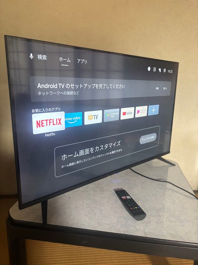 【美品‼️】43インチ チューナーレステレビ 4K 43型 TSM-4301U4K