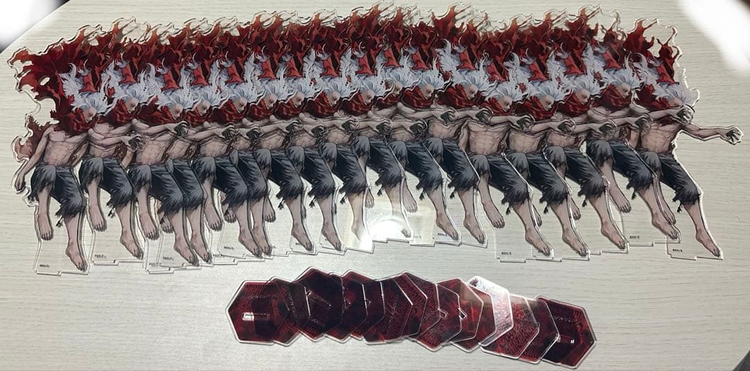 死柄木弔　原画展　アクフィギュア　アクスタ