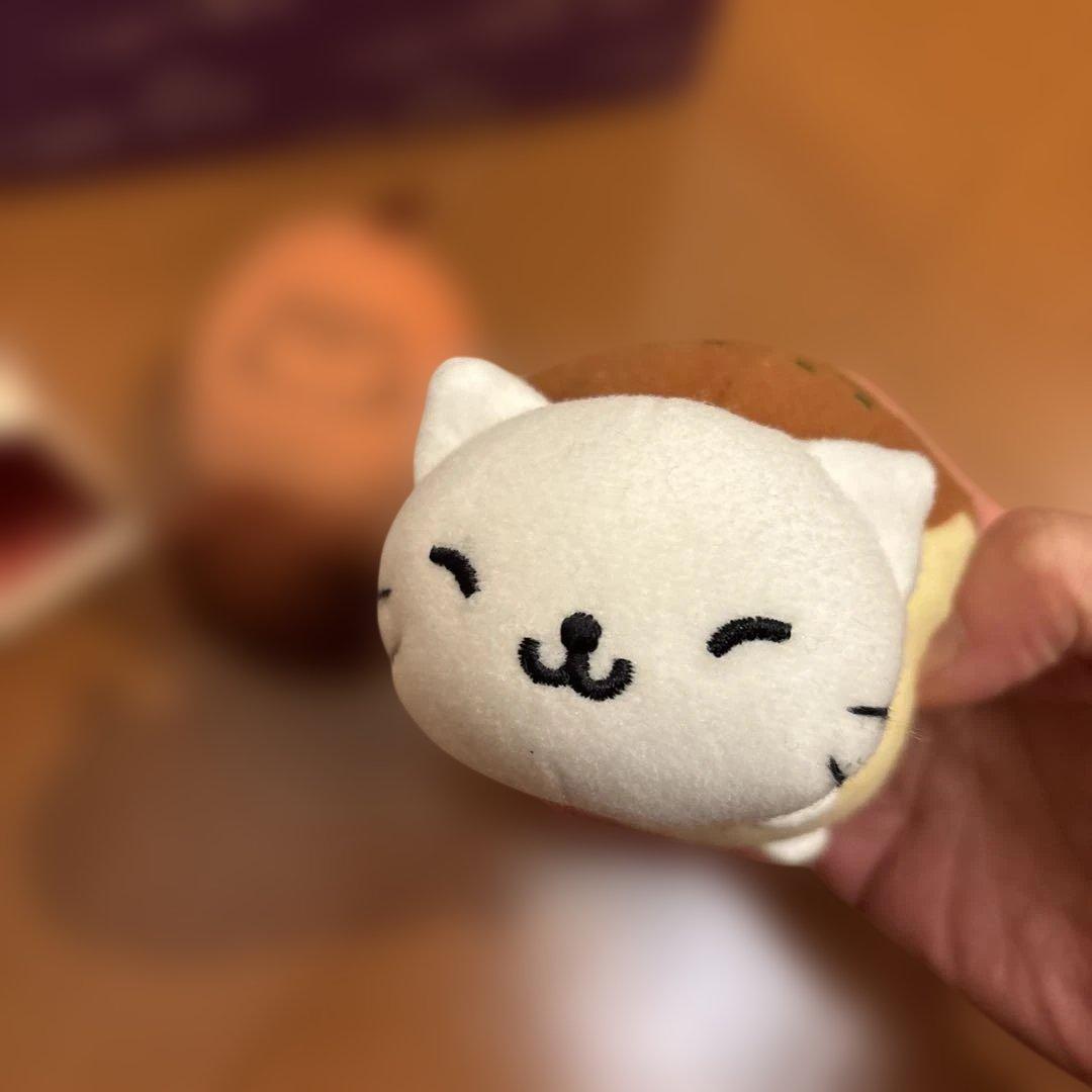 平成レトロ　初期　にゃんにゃんにゃんこ　たこ焼きにゃんこ　ぬいぐるみ