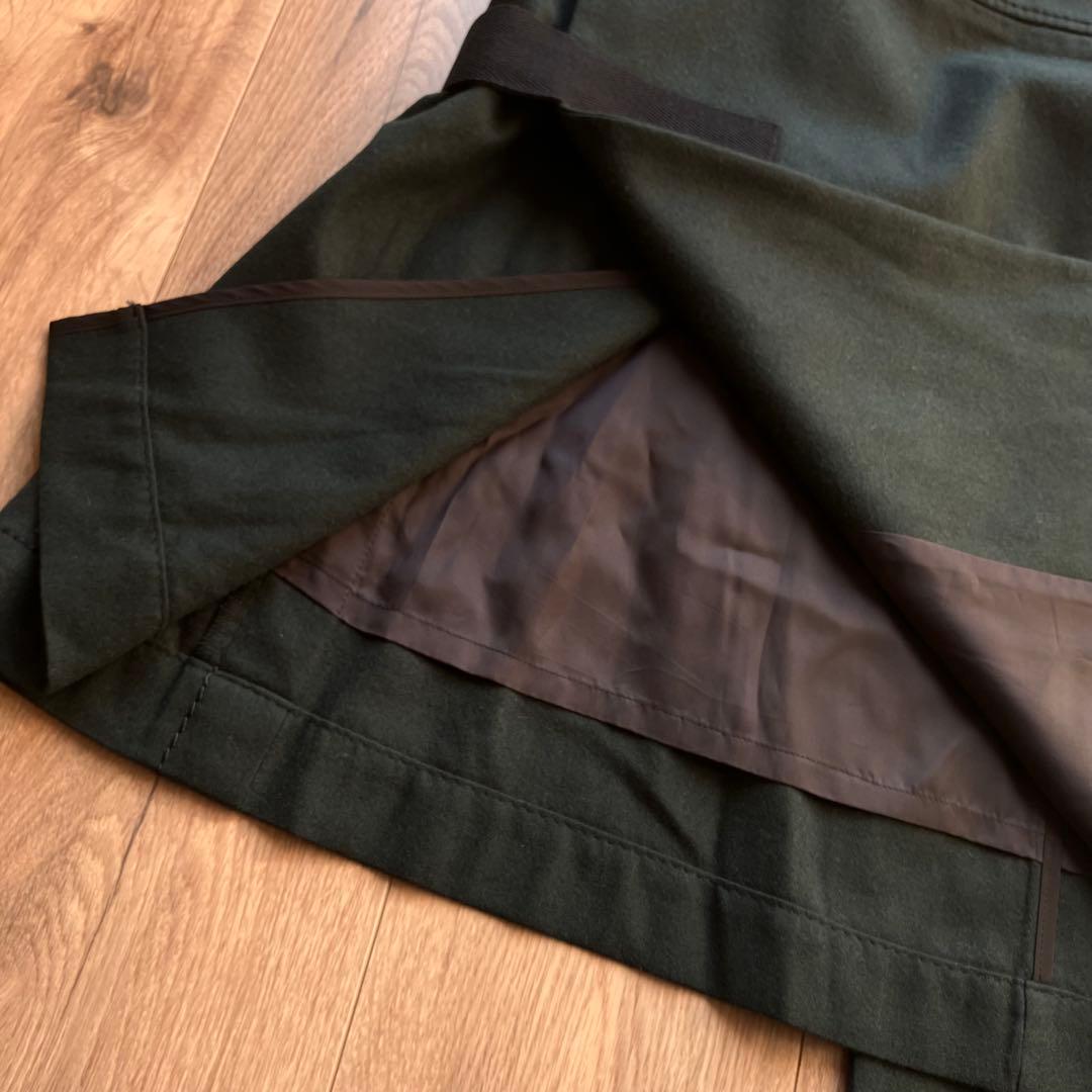 sacai✸ウールラップスカート✸16-02871