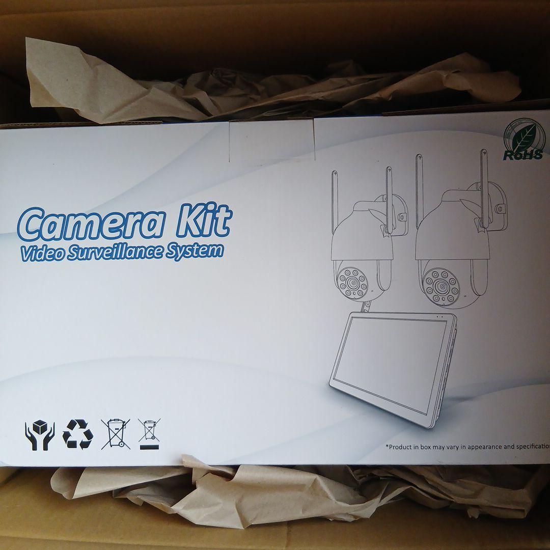 防犯カメラ 監視カメラ モニター付き 2台セット★新品未使用