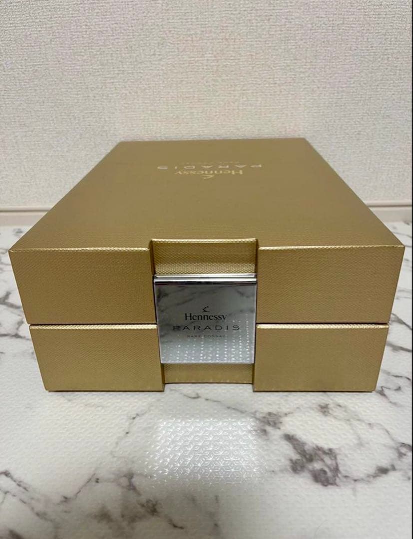Hennessy PARADIS 空瓶空箱　2本　ボトルキャップ1つ