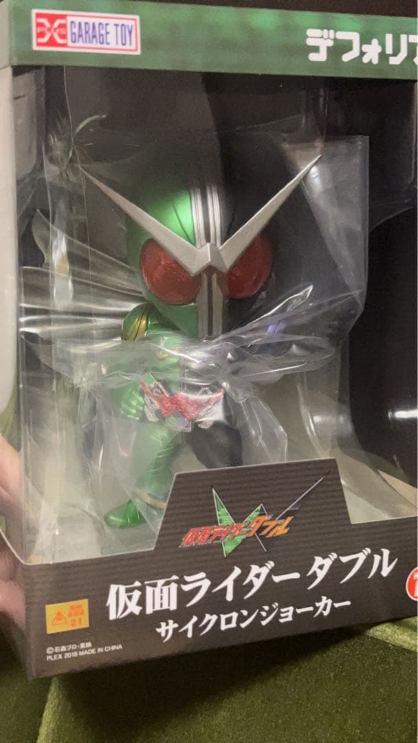 新品デフォリアル仮面ライダーWサイクロンジョーカー