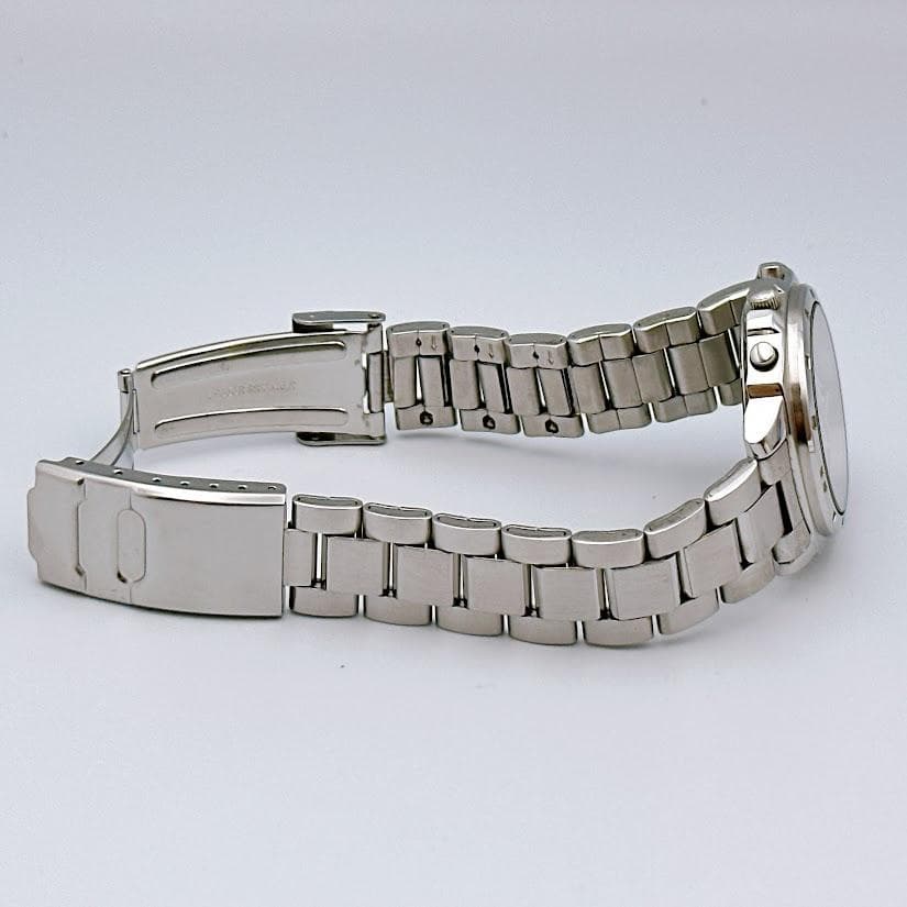 セイコー 7T92-0CA0 クロノグラフ メンズ腕時計 ブルー 海外モデル