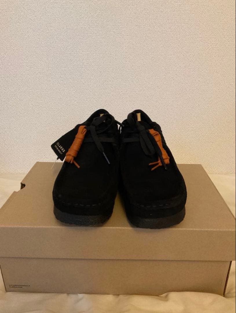 Clarks ワラビーブラック 25.5cm ラスト1点