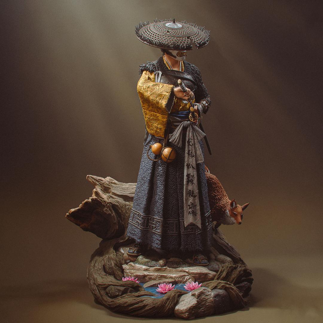 1/8 未塗装未組立 フィギュア ガレージキット ゴースト・オブ・ヨウテイ