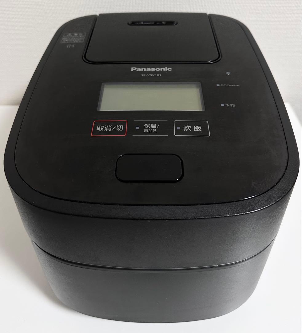 Panasonic パナソニック SR-VSX101 ブラック 炊飯器 5.5合