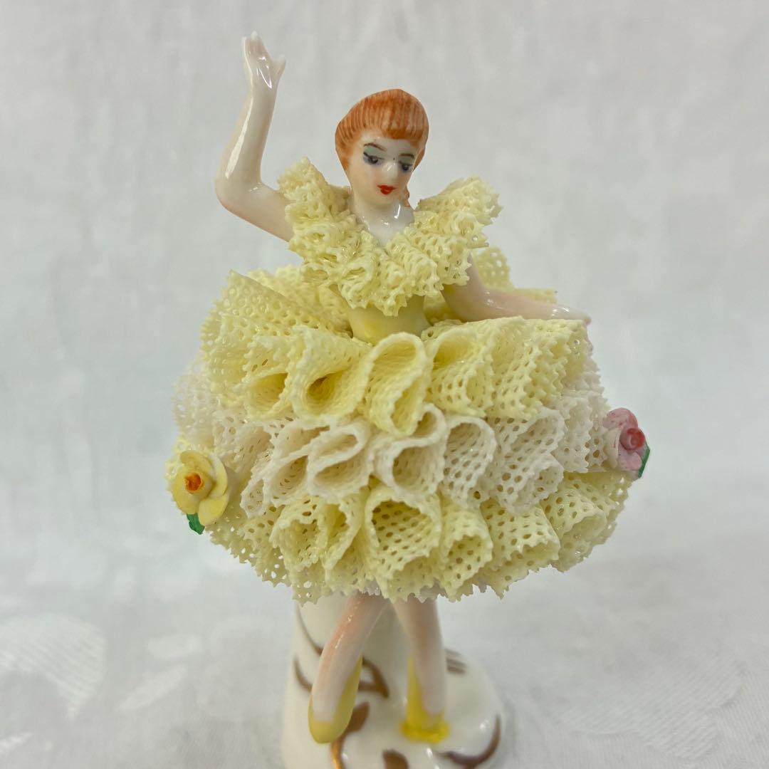 アイリッシュドレスデン レース陶器人形 \"Regina\"\"LLna\"3体セット②