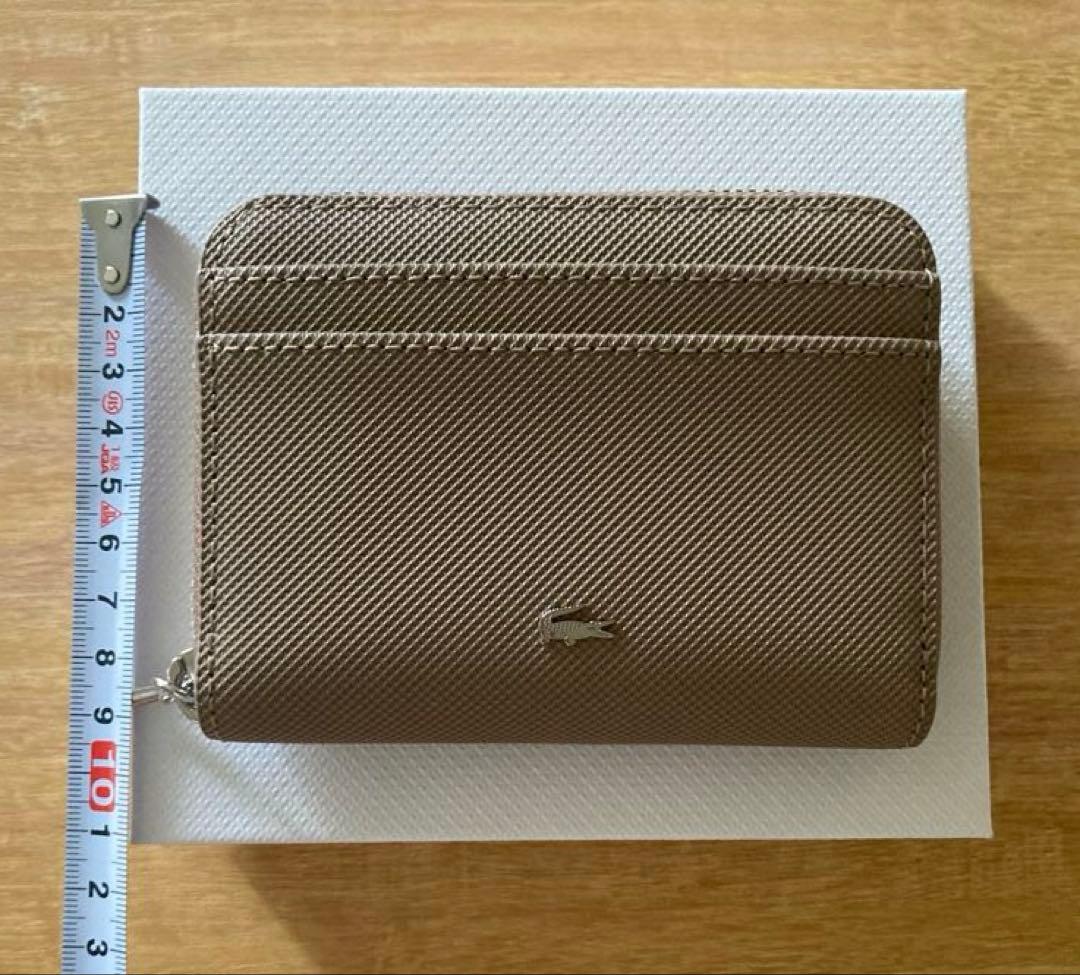 ラコステ ケース ベージュ 財布
