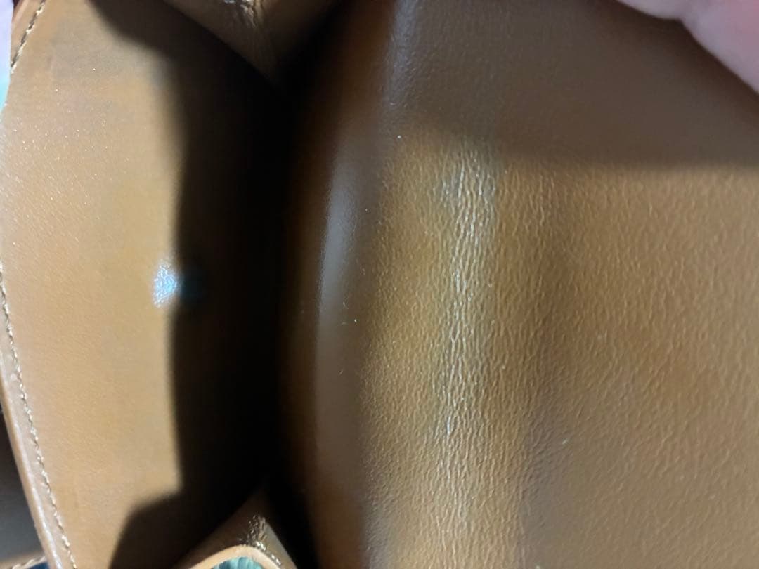 スモール フラップウォレット トリオンフ / シャイニーカーフスキン