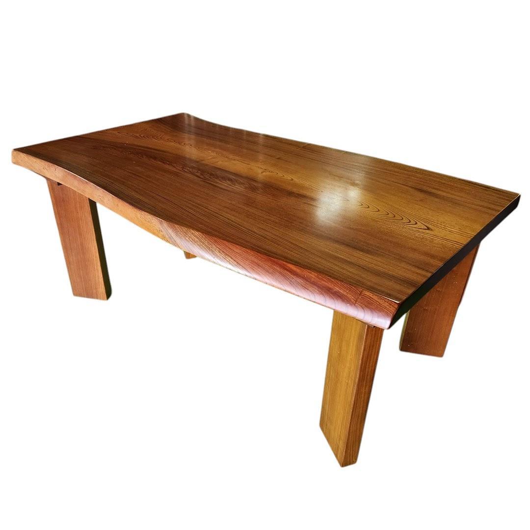 欅　ケヤキ　テーブル　ダイニングテーブル　一枚板