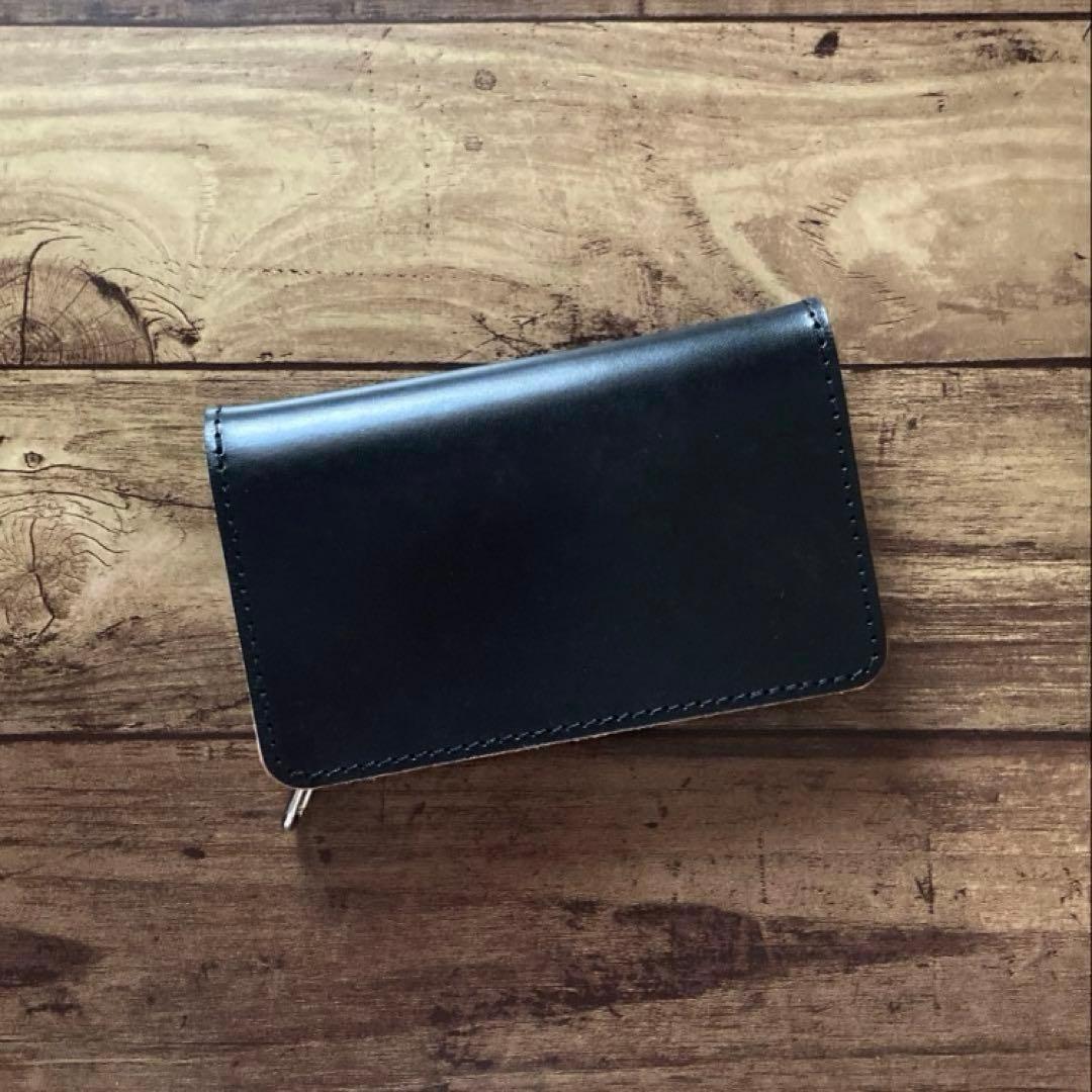 【まき】ミドルトラッカーウォレット アポロコンチョ【お札を折らずに収納】