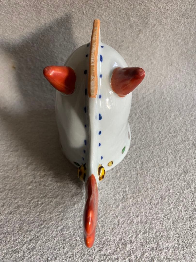 【九谷焼・磁器工房白象／山下一三】羽根カップ（雲・ドット）