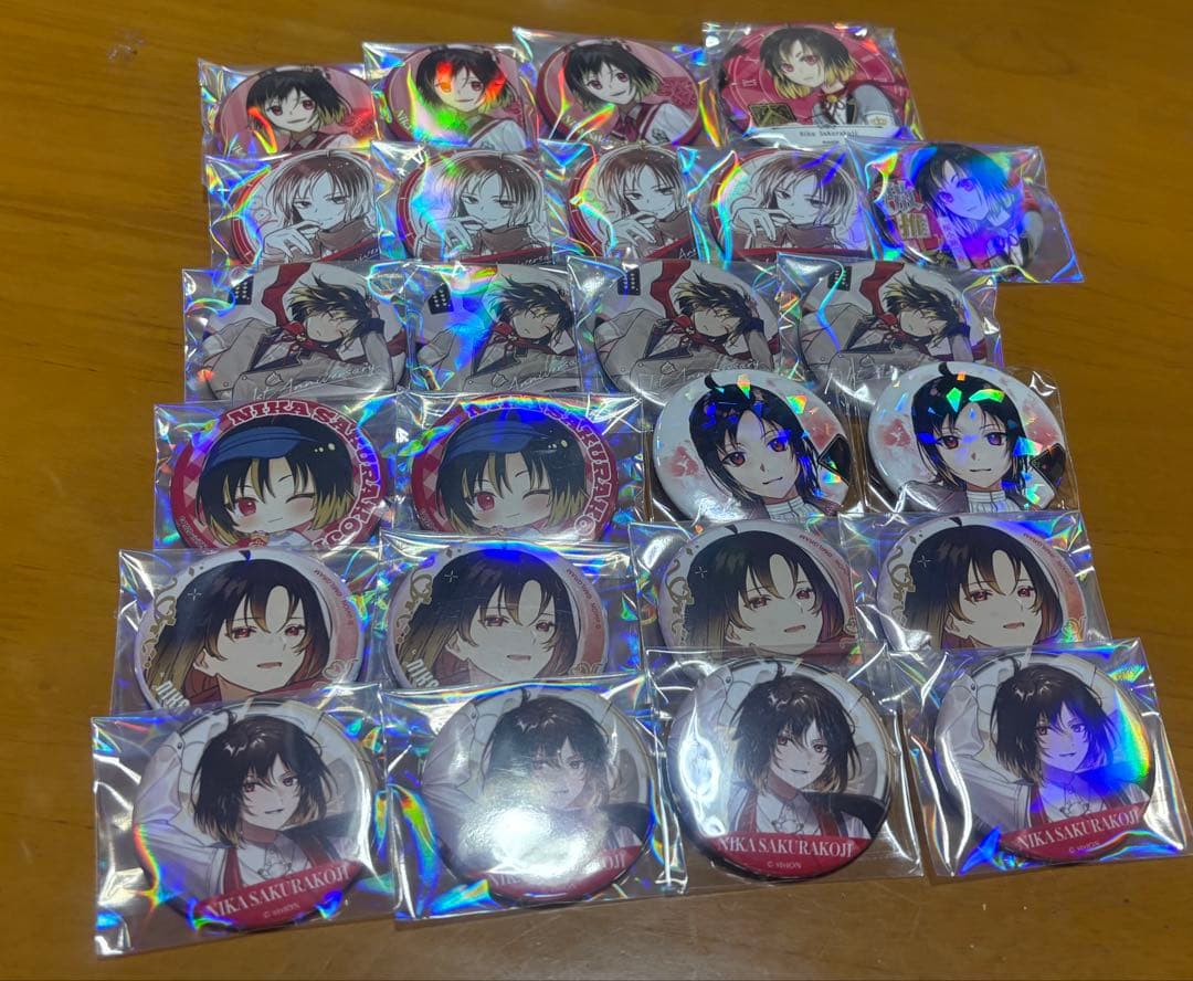 Clock over ORQUESTA 二香 アクリル、缶バッジ類 まとめ