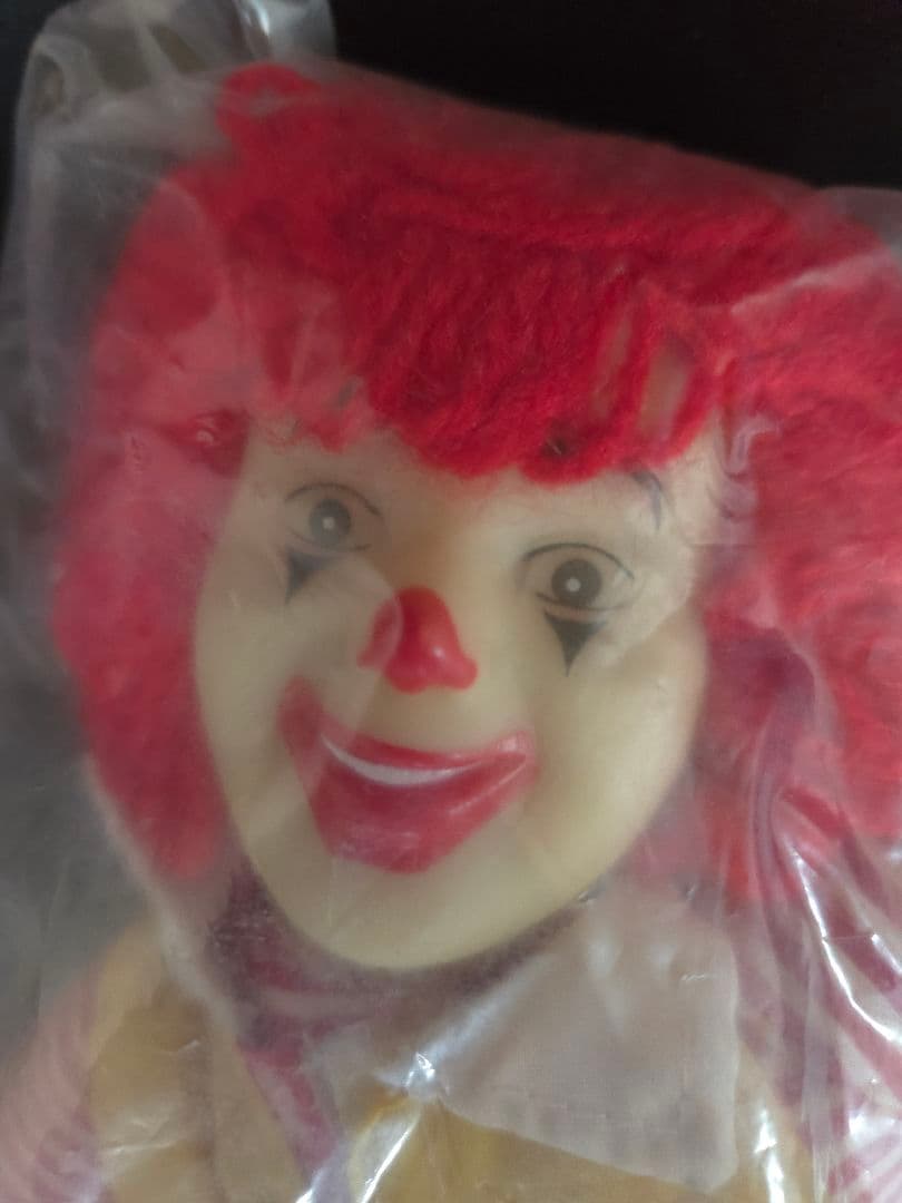 マクドナルド ロナルド ぬいぐるみ未開封 ビンテージ レトロ McDonald'