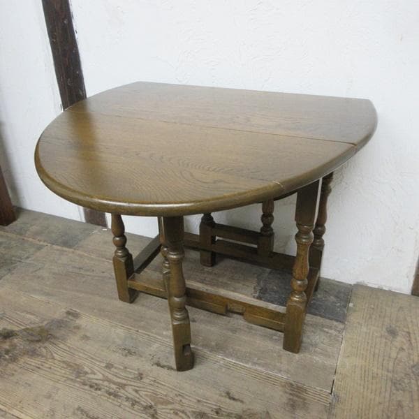 イギリス製 アンティーク 家具 オールドチャーム コーヒーテーブル 6907d