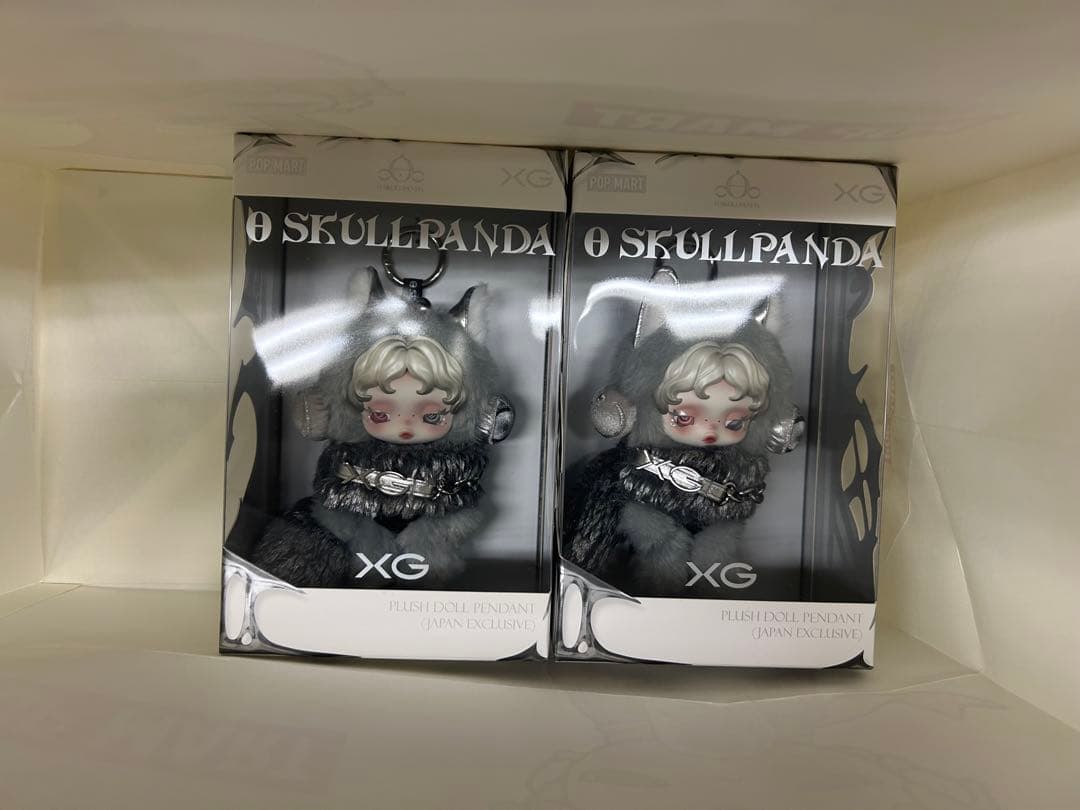 POPMART XG SKULLPANDA スカルパンダ XGコラボ　2個セット