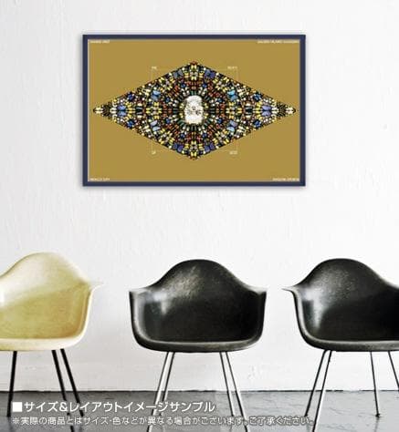 額装済/The Death of God（ダミアン ハースト）/アートポスター