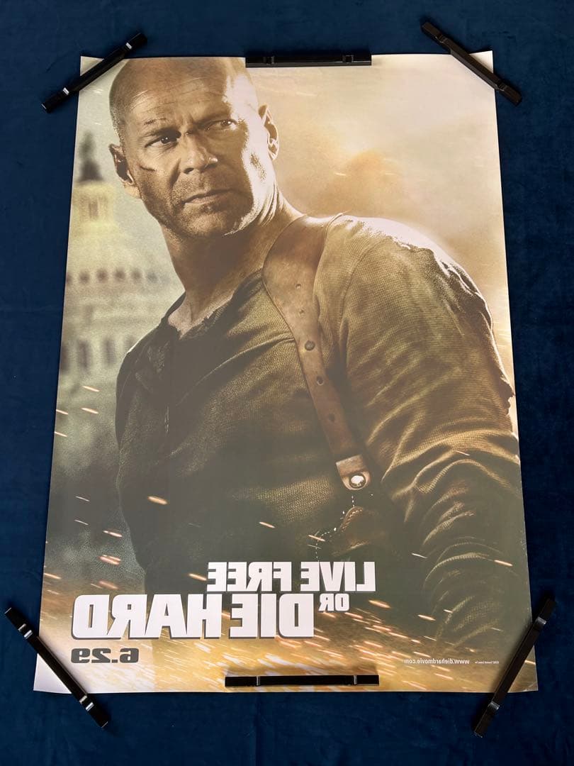 ダイハード4.0 USオリジナル映画ポスター